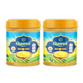 Natural Premium Desi Ghee By Gyanvi | Highly & Nutritious Pure Desi Ghee For Used For Heart Health | 400ml (200ml * 2) 13.5 Ounce | Plastic Bottle